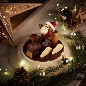 Montage chocolat Noël