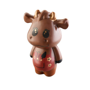 Vache jardinière