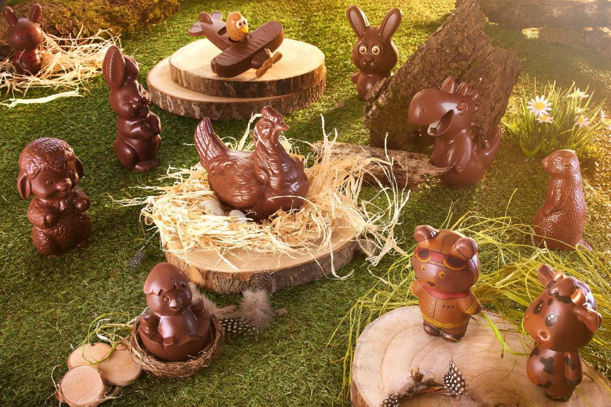 Moulages chocolat