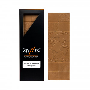 Coffret amandes et noisettes au grand cru chocolat lait et dulcey