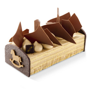 Bûche Traditionnelle Café